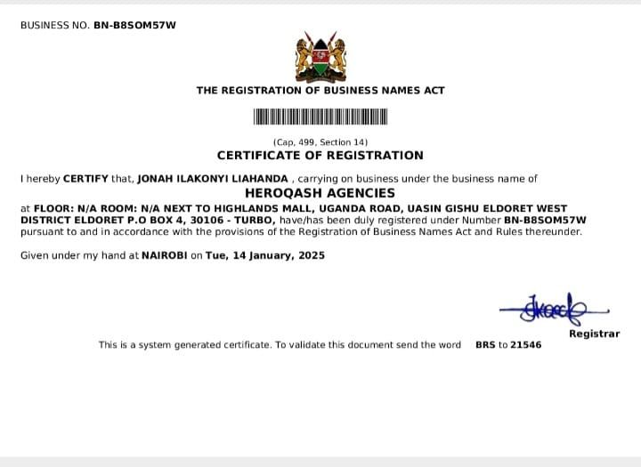 Is HeroQash Agencies Legit? Here's the Truth Backed by Official Registration