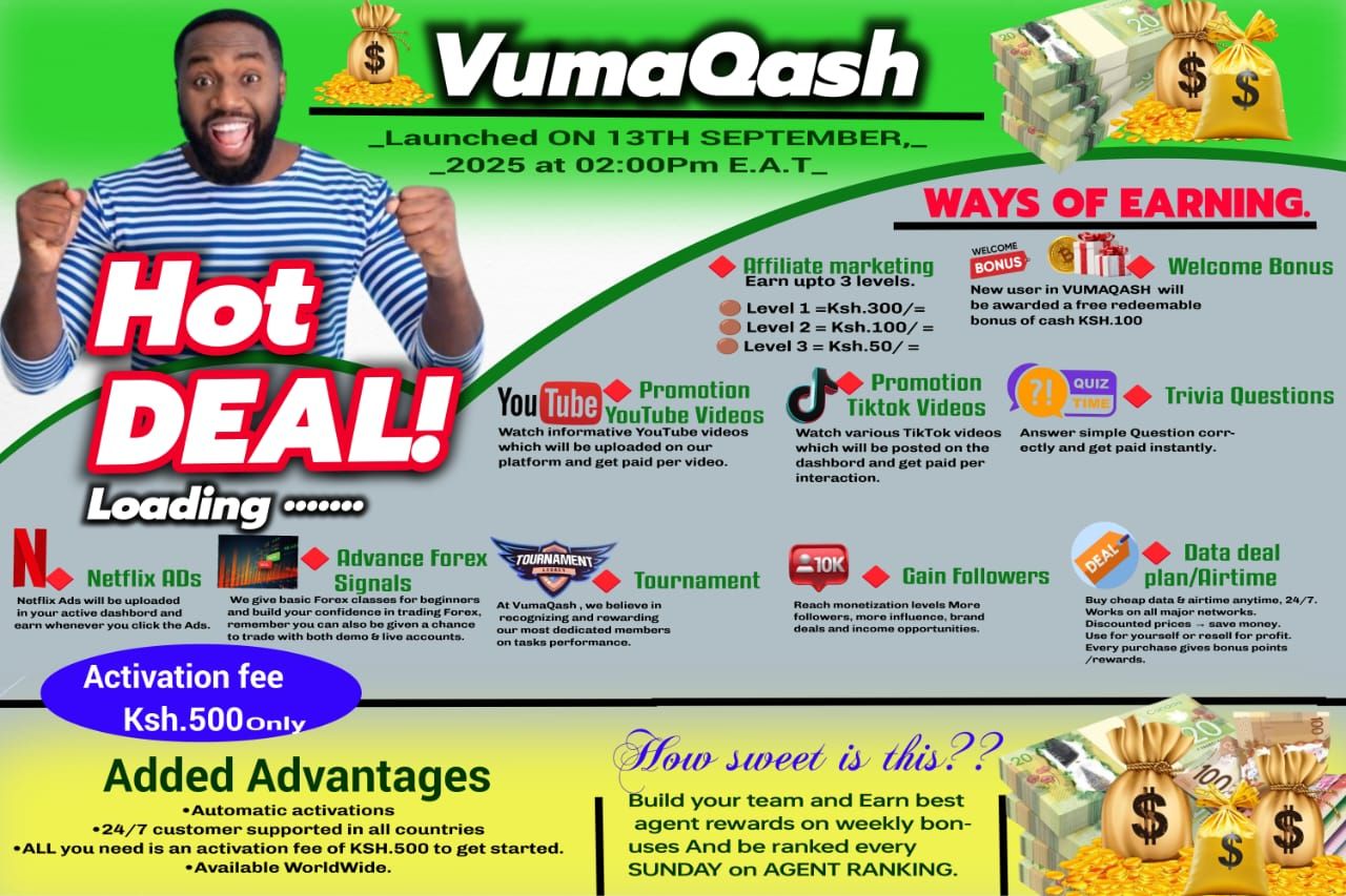 VumaQash Agencies Kenya — How to Join, Earn, & Cash Out (SmartTech-Jobs.com)