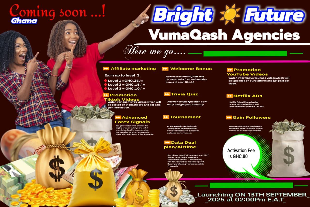 VumaQash Agencies Ghana – How to Join, Earn Money & Download the App