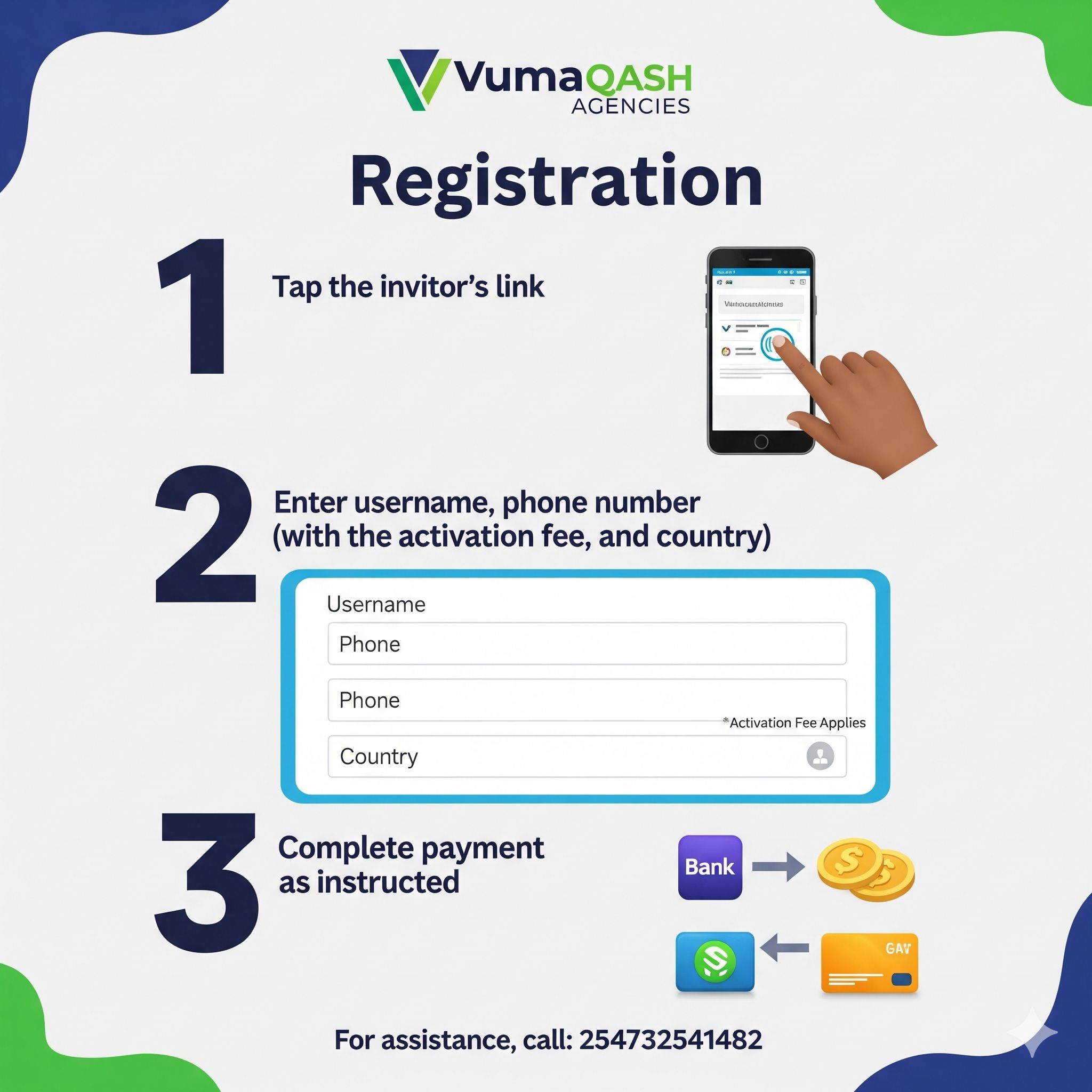 How to Create a VumaQash Agencies Account — Step-by-Step Registration Guide